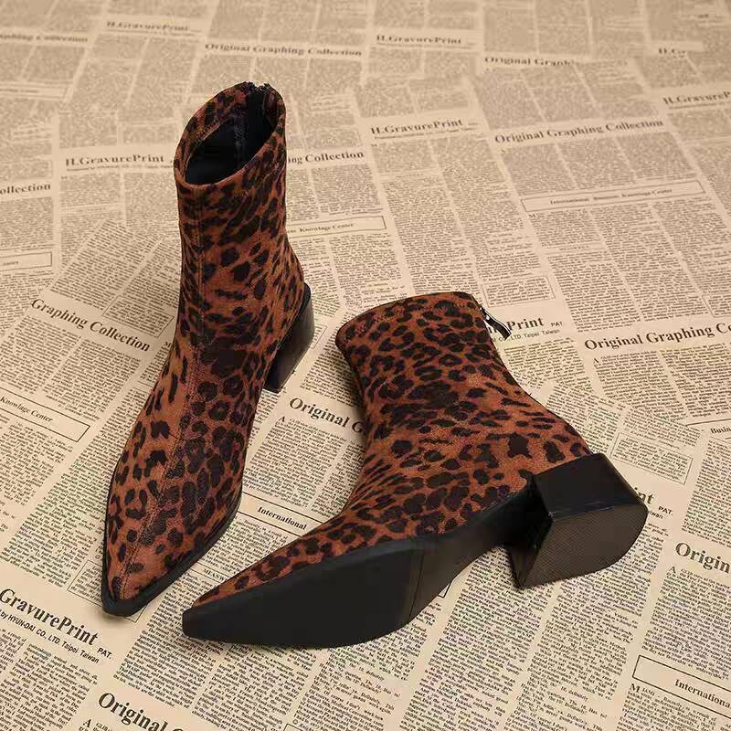 Winter Clothes - Yeni Düşük Topuklu Kadın Modern Bilek