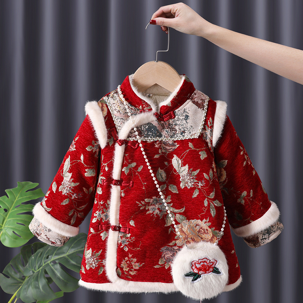 Winter Clothing For Baby Girl - Kış Bebek Kız Hanfu Çocuklar Prenses