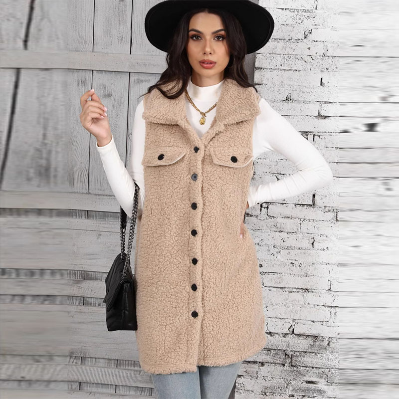 Kadın Kuzu Peluş Yelekleri Ekl - Winter Clothing On Sale Women'S incelemesi ve fiyatı