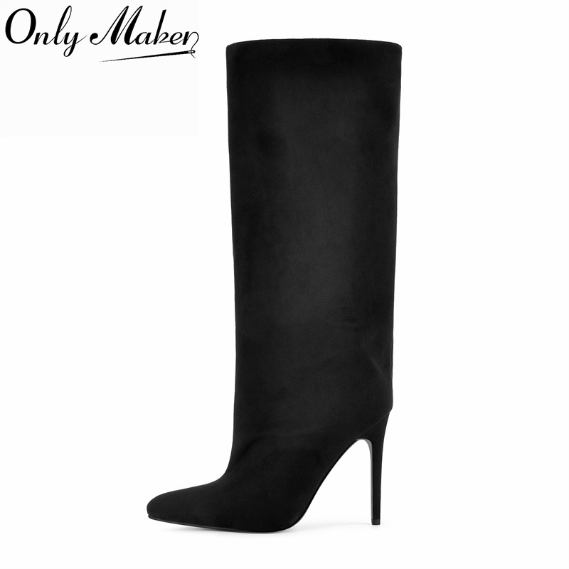 Onlymaker Siyah Suni Süet Diz  - Winter Clothes incelemesi ve fiyatı
