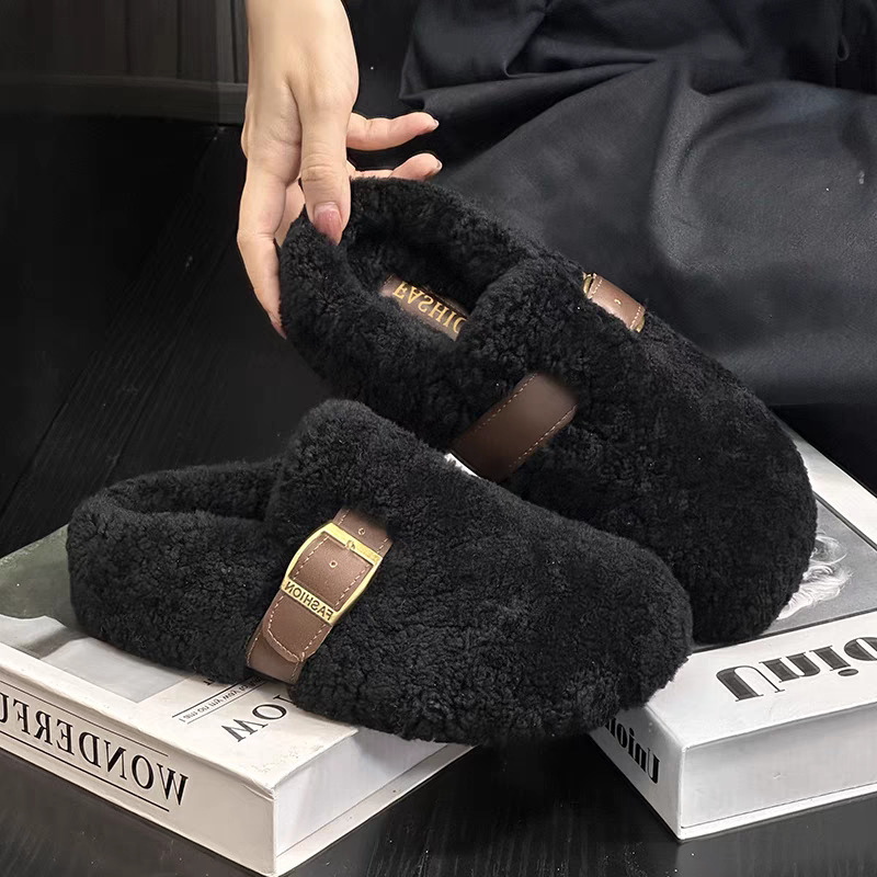 Moda Kuzu Yünü Peluş Terlikler - Winter Clothes incelemesi ve fiyatı
