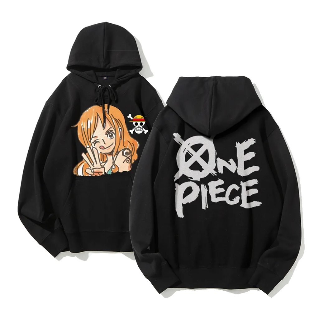 Tek Parça Nami Anime Hoodie Er - Y2K Winter Clothing incelemesi ve fiyatı