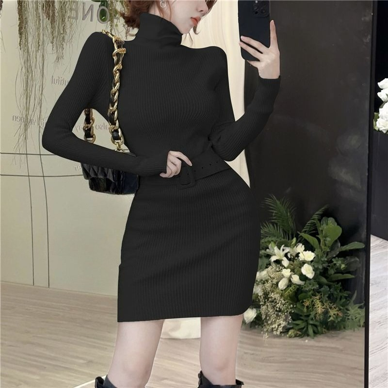 Bodycon Balıkçı Yaka Kısa Dar  - Winter Clothing On Sale Women'S incelemesi ve fiyatı