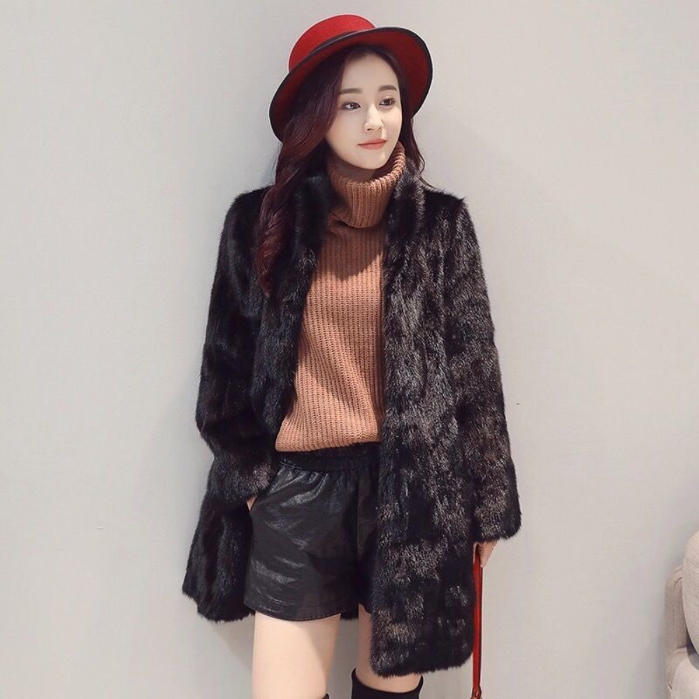 Sıcak Satış Kadın Doğal Vizon  - Winter Clothing Sale Women incelemesi ve fiyatı