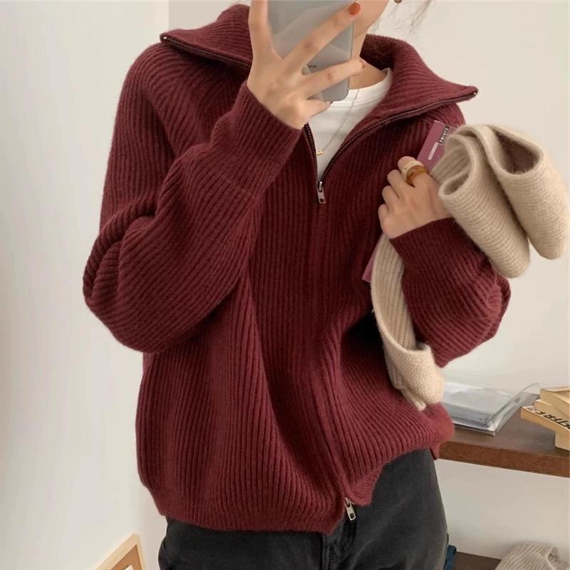 Yaka Detaylı Bayan Örme Kazakl - Winter Clothing Sale Women incelemesi ve fiyatı